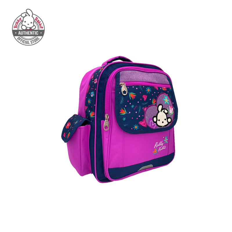Robby Rabbit Pink Blossom Backpack 14"