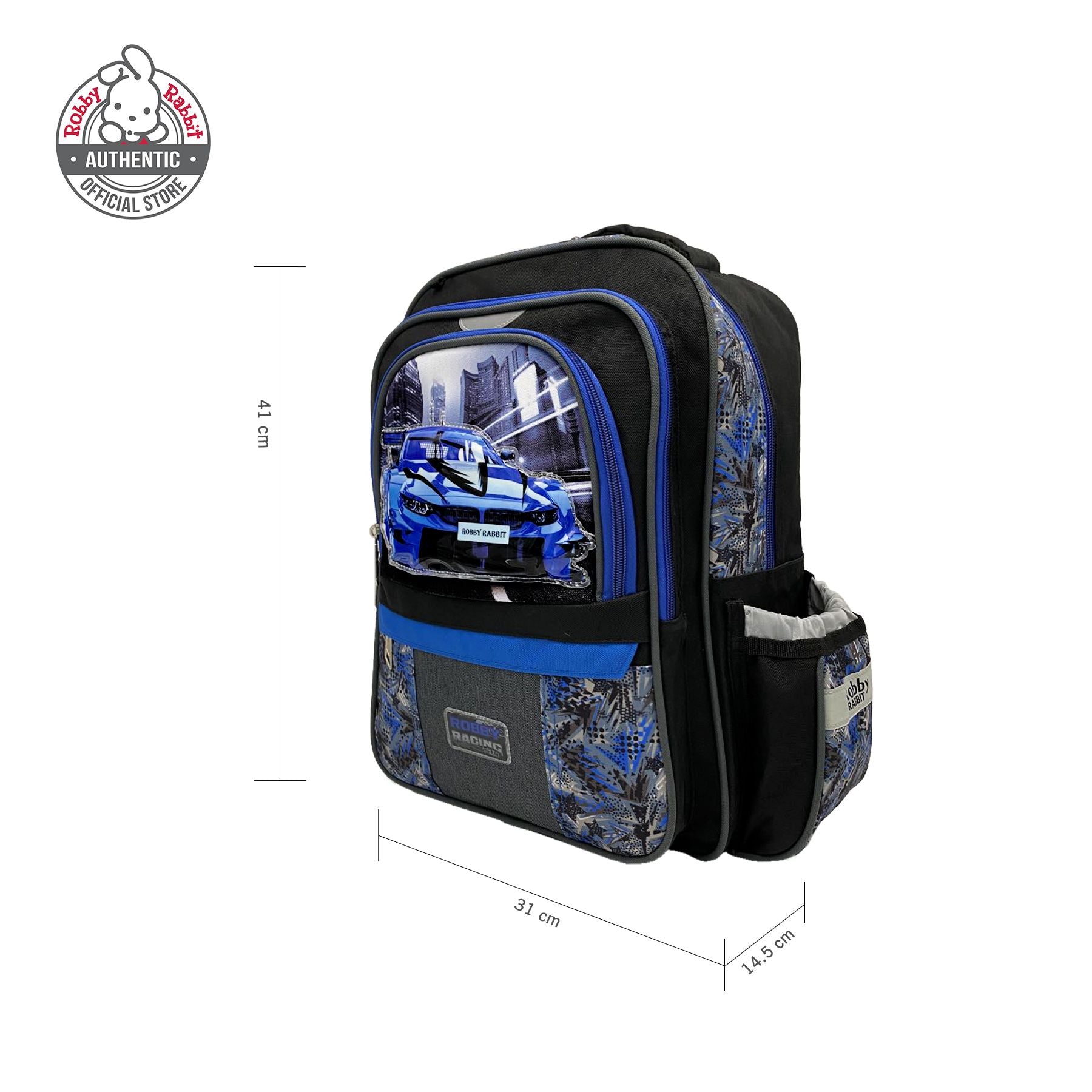 Robby Rabbit Race and Drift Backpack 16