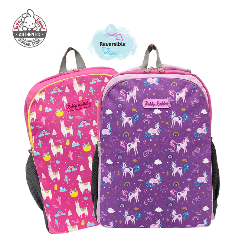 Robby Rabbit Magical Fantasy Reversible Backpack 15