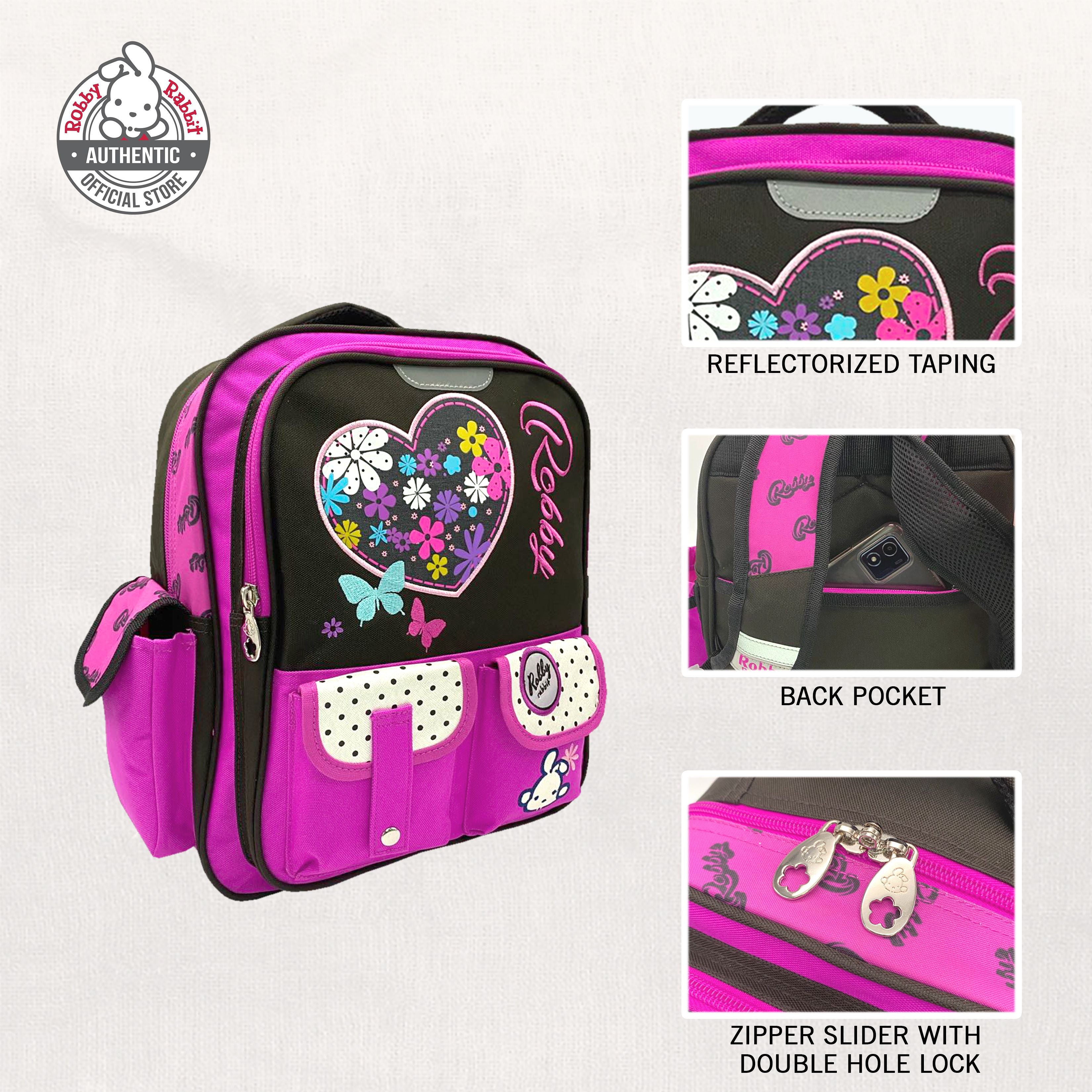 Robby Rabbit Rainbow Butterfly Backpack 14