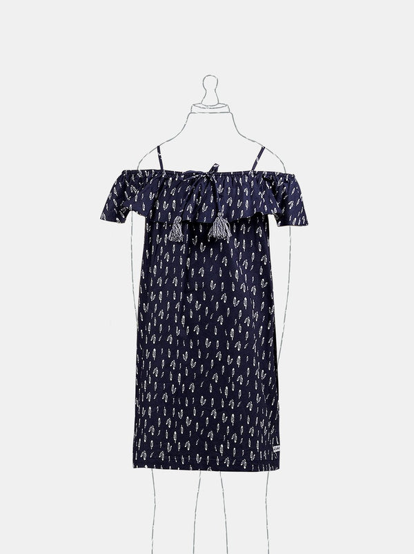 Blue Boho Sunday (Navy)  - Robby Rabbit Girls
