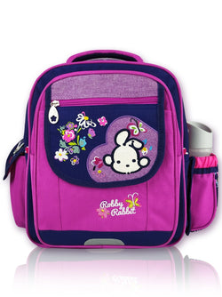 Blooms N Blued - 14in Backpack (Purple)  - Robby Rabbit Girls