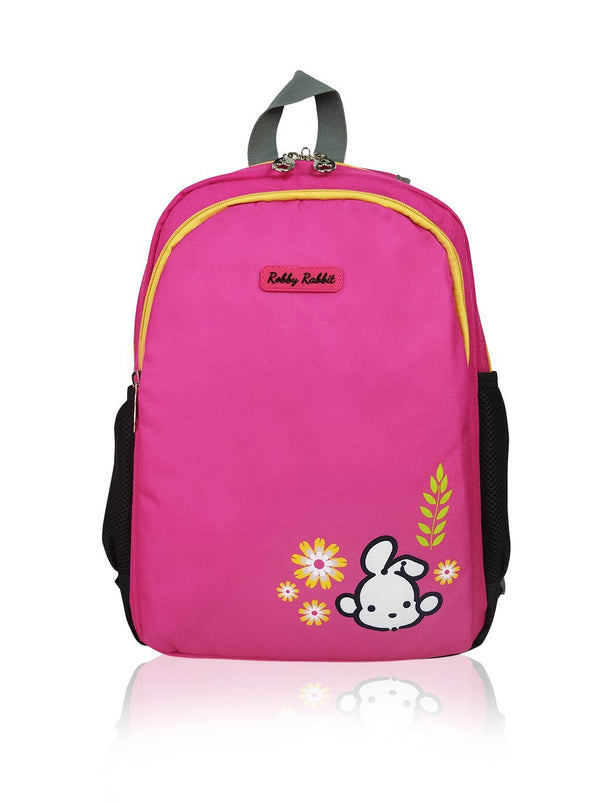 Hearts and Unicorns (Reversible) - 15in Backpack (Pink)  - Robby Rabbit Girls