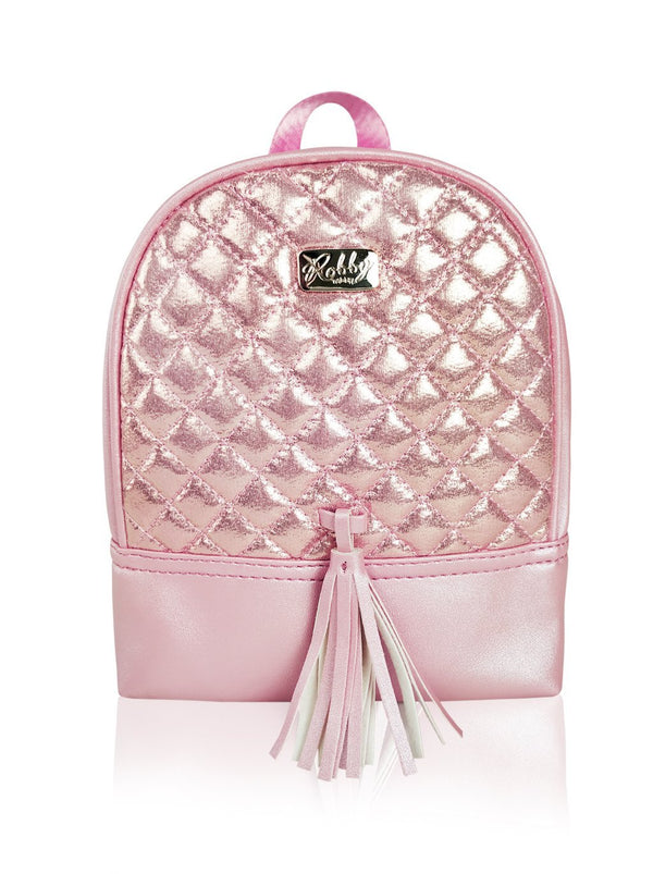 Dazzling Piece - 8.5in Backpack (Pink)  - Robby Rabbit Girls