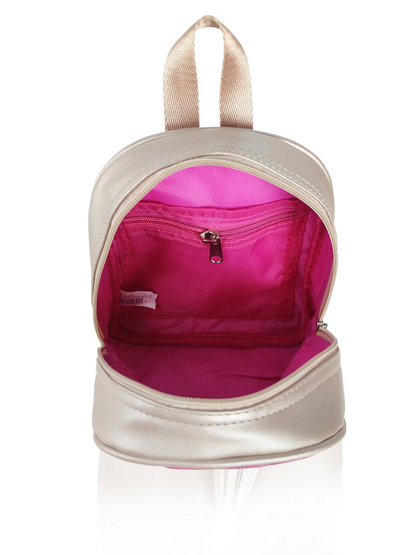 Dazzling Piece - 8.5in Backpack (Fuchsia)