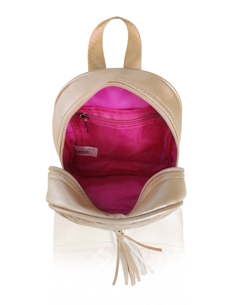 Dazzling Piece - 8.5in Backpack (Gold)