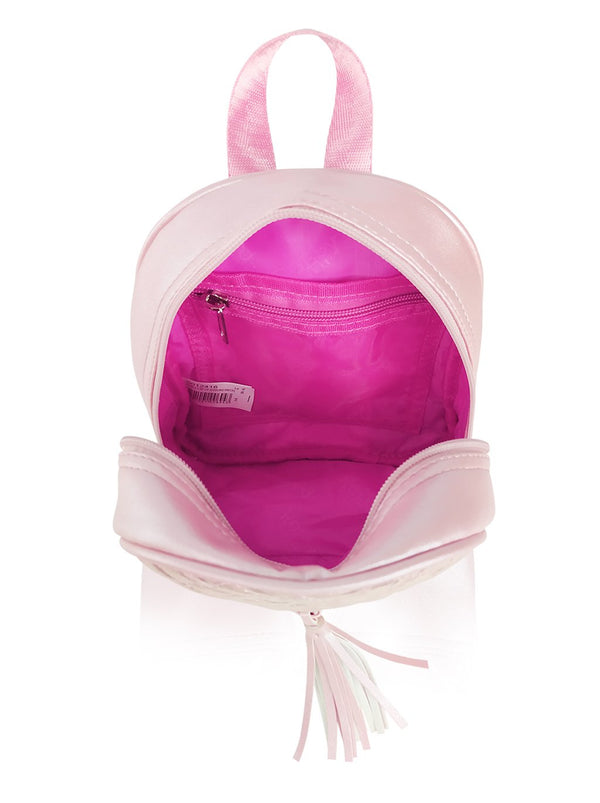 Dazzling Piece - 8.5in Backpack (Pink)