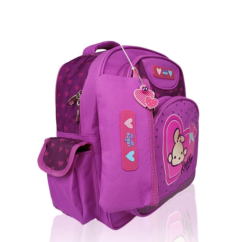 Full of Hearts - 14in Backpack (Pink)