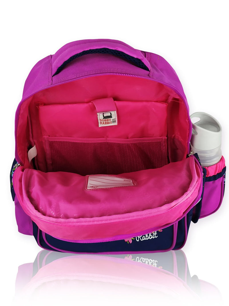 Blooms N Blued - 16in Backpack (Purple)