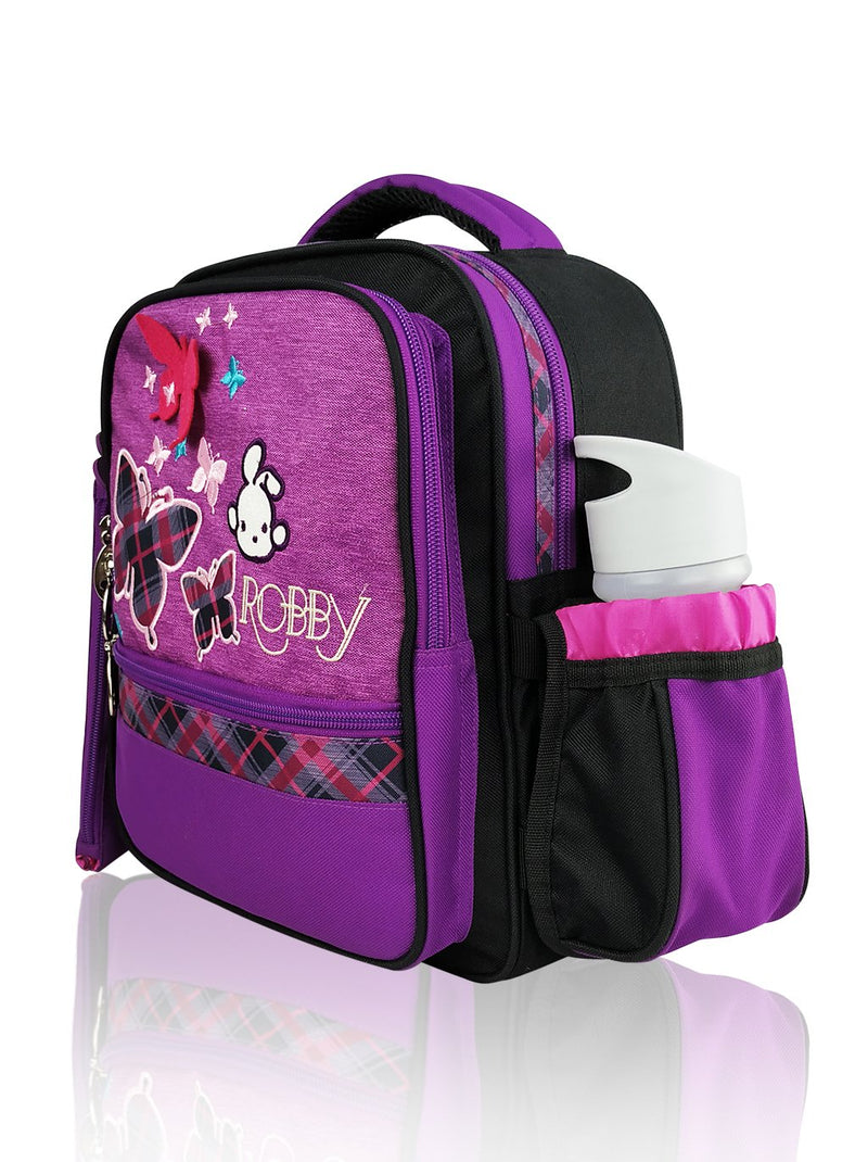 Playful Butterfly - 12in Backpack (Purple)