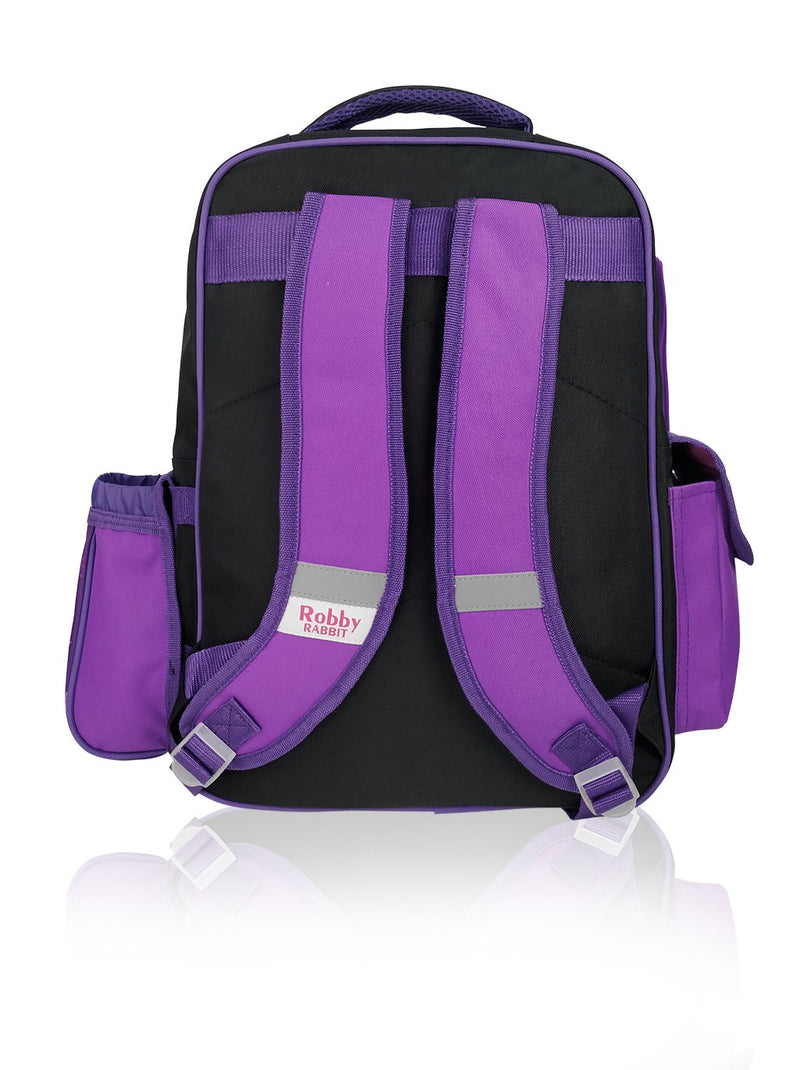 Flower Power - 16in Backpack (Purple)
