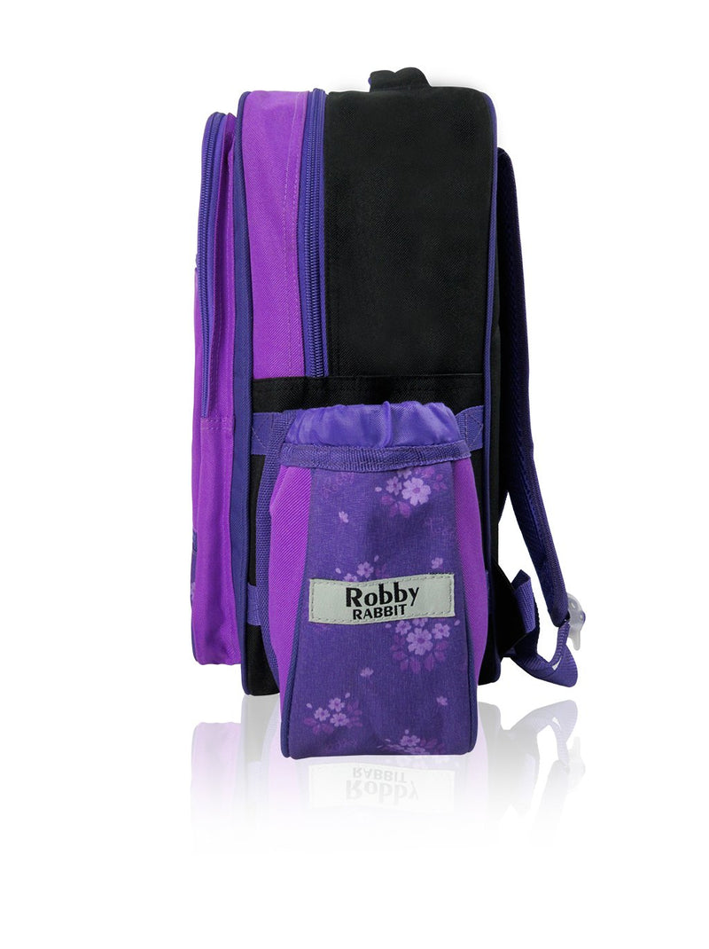 Flower Power - 16in Backpack (Purple)