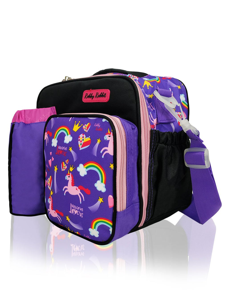Purple Unicorns - Thermal Lunch Bag