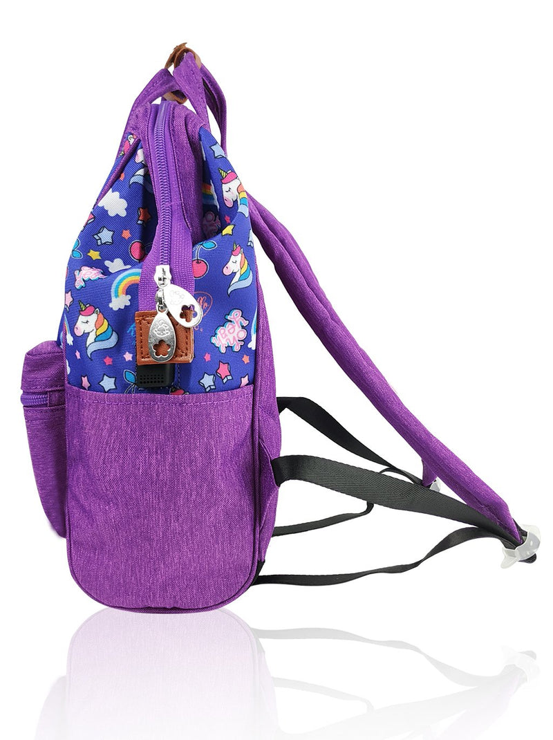 Love Magic Hinge Clasp - 14in Backpack (Purple)
