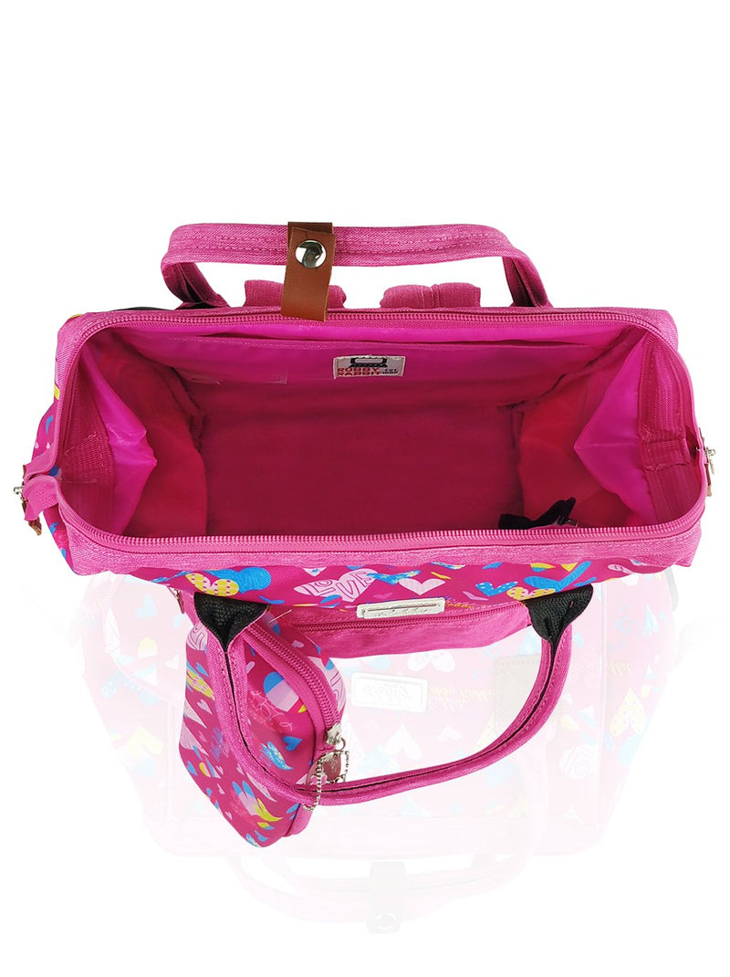 Love Magic Hinge Clasp - 16in Backpack (Pink)