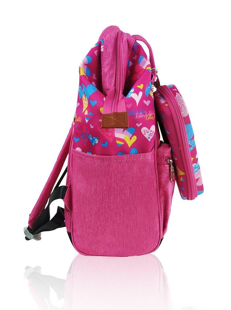 Love Magic Hinge Clasp - 16in Backpack (Pink)