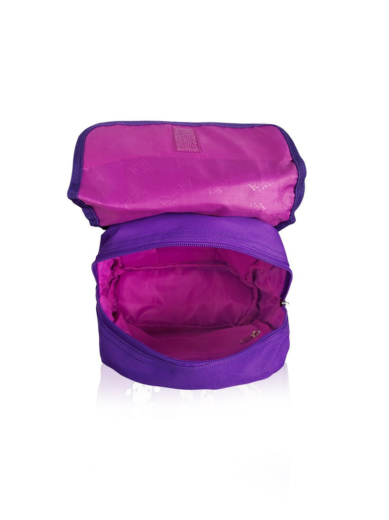 Flower Power - 10in Backpack (Purple)