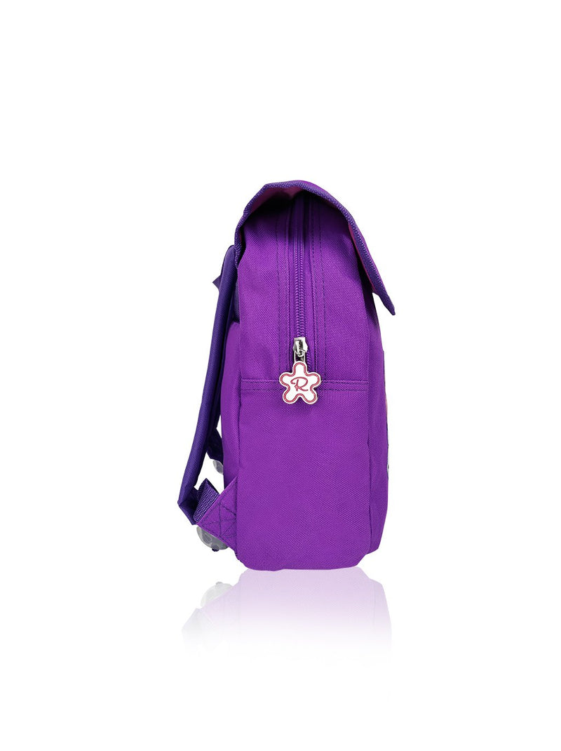 Flower Power - 10in Backpack (Purple)