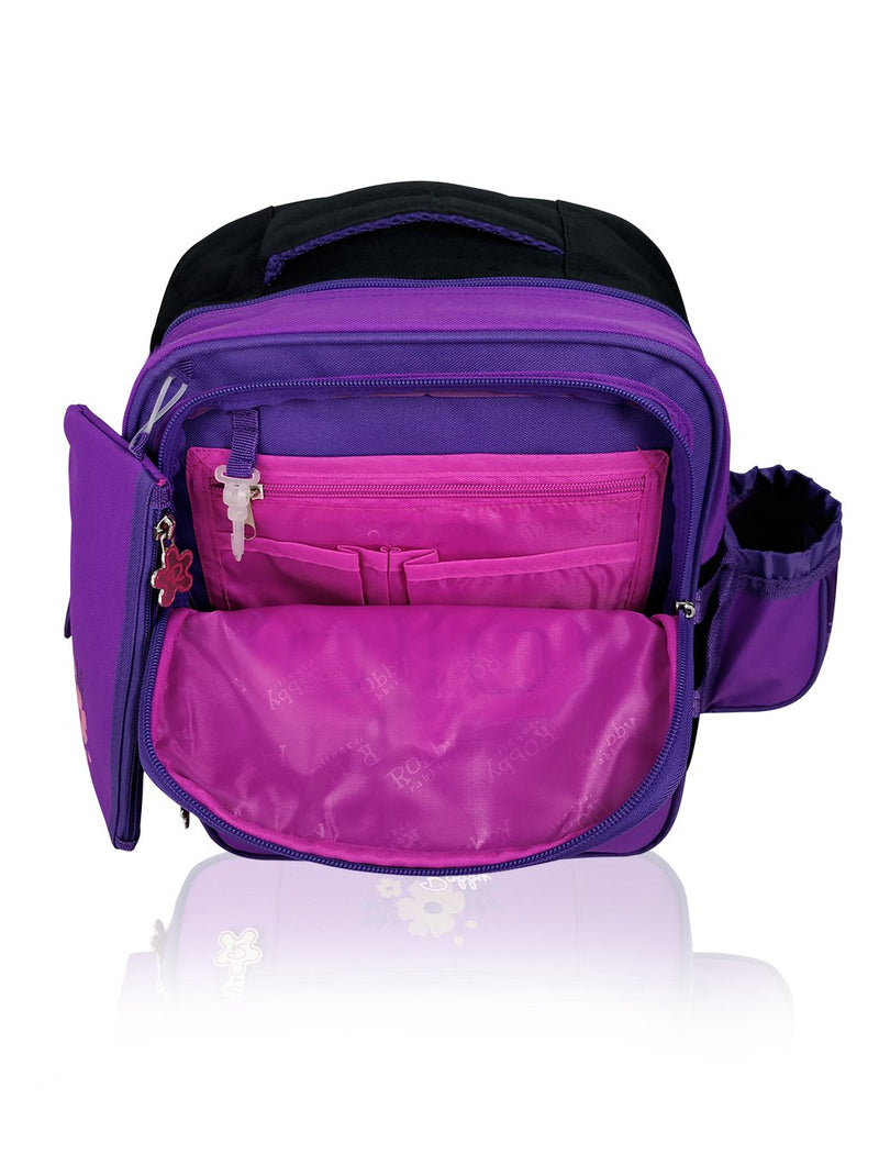 Flower Power - 14in Backpack (Purple)