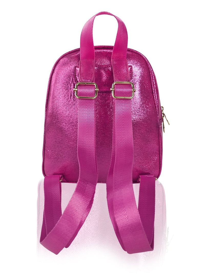 Sassy Bows - 10in Backpack (Fuchsia)