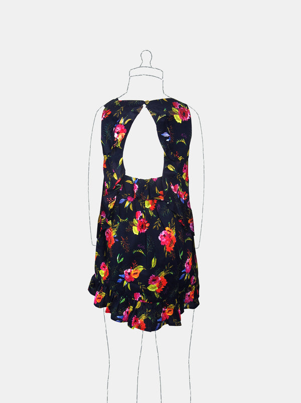 Lovely Blooms (Navy)